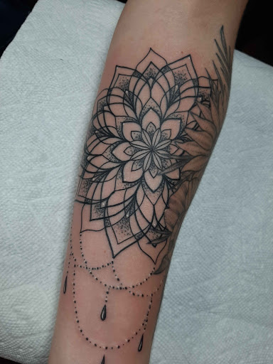 Explore just breathe tattoo ideas, creative tattoo ideas in Lakeview, available at Backwoods Tattoo Studio