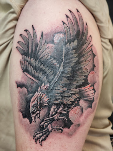 Explore inner arm tattoo ideas for guys, creative tattoo ideas in Johnson City, available at Little Chicago Tattoo Company LLC