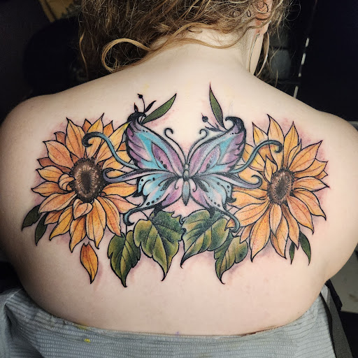 Explore truck tattoo ideas, creative tattoo ideas in Augusta, available at Mr. Tattoo