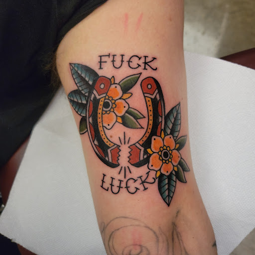 Explore rockabilly tattoo ideas, creative tattoo ideas in Painesville, available at The Inkwell Tattoo Company