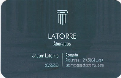 Información y opiniones sobre Abogado Javier Latorre de Lugo