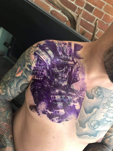 Explore lioness tattoo ideas for females, creative tattoo ideas in Springfield, available at Red Tip Tattoos