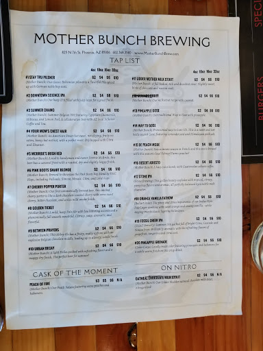 Brewpub «Mother Bunch Brewing», reviews and photos, 825 N 7th St, Phoenix, AZ 85006, USA