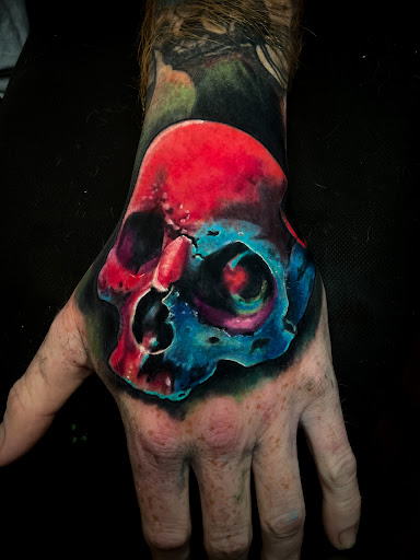 Explore bleach tattoo ideas, creative tattoo ideas in Rochester, available at Three Rivers Tattoo Collective