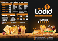 Kebab Restaurant Food Ladid (Kebab,Tacos, Burger...) à Vannes (la carte)