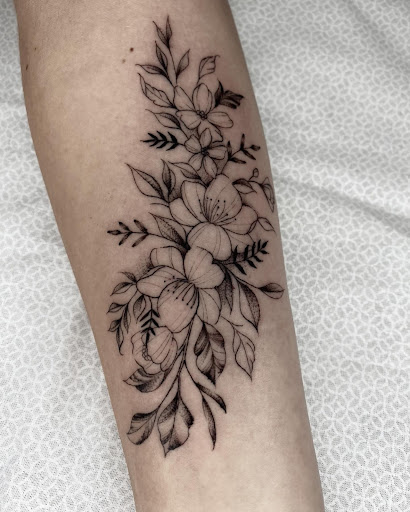 Explore letter m tattoo ideas, creative tattoo ideas in Goose Creek, available at Red Kirin Tattoo