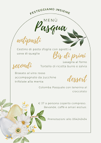 Menu / carte de Osteria Il Cafè Di Zolino Srl à Imola