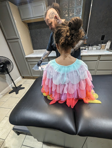 Explore maze tattoo ideas, creative tattoo ideas in Rockford, available at Delicious Ink Tattoo & Piercing