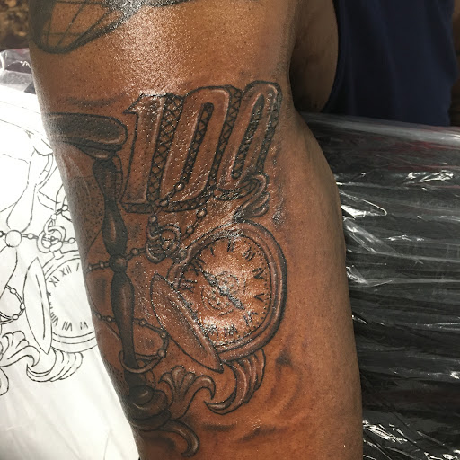 Explore finger tattoo ideas men, creative tattoo ideas in Atlanta, available at Alien Touch Tattoo Inc