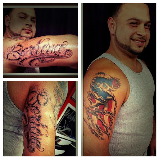 Explore chucky and tiffany tattoo ideas, creative tattoo ideas in Buffalo, available at Wishful Inking Tattoos & Piercings