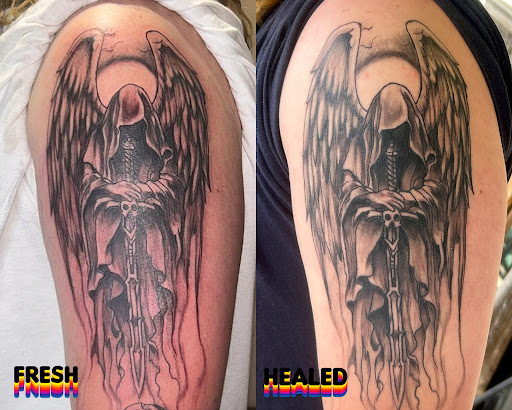 Explore indie tattoo ideas, creative tattoo ideas in Roanoke, available at RailYard INK