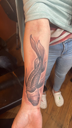 Explore phoenix tattoo ideas male, creative tattoo ideas in Salisbury, available at Touch of Grey Tattoo & Piercing Studio