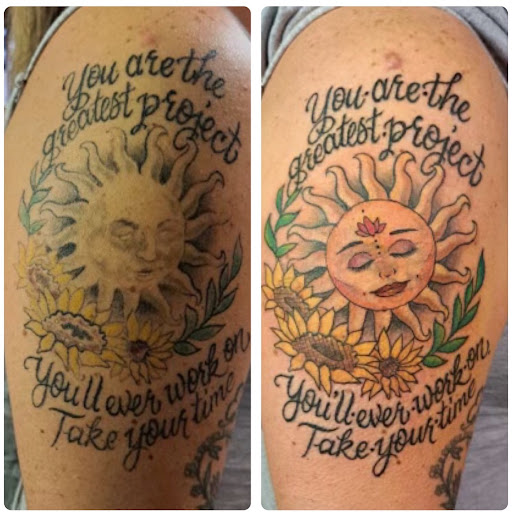 Explore hunger games tattoo ideas, creative tattoo ideas in Philadelphia, available at Tattoo Odyssey Inc