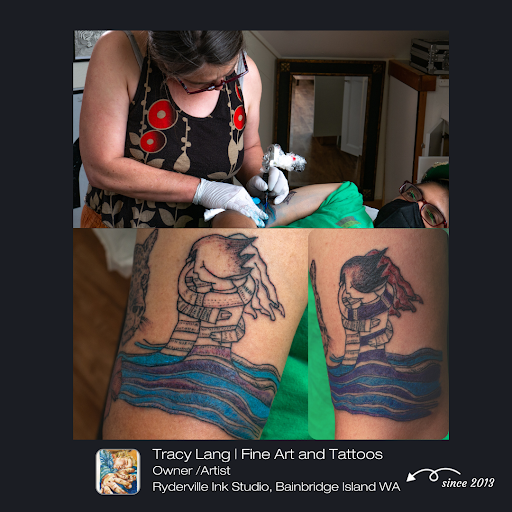 Explore artsy tattoo ideas, creative tattoo ideas in Bainbridge Island, available at Ryderville Ink Tattoos & Fine Art