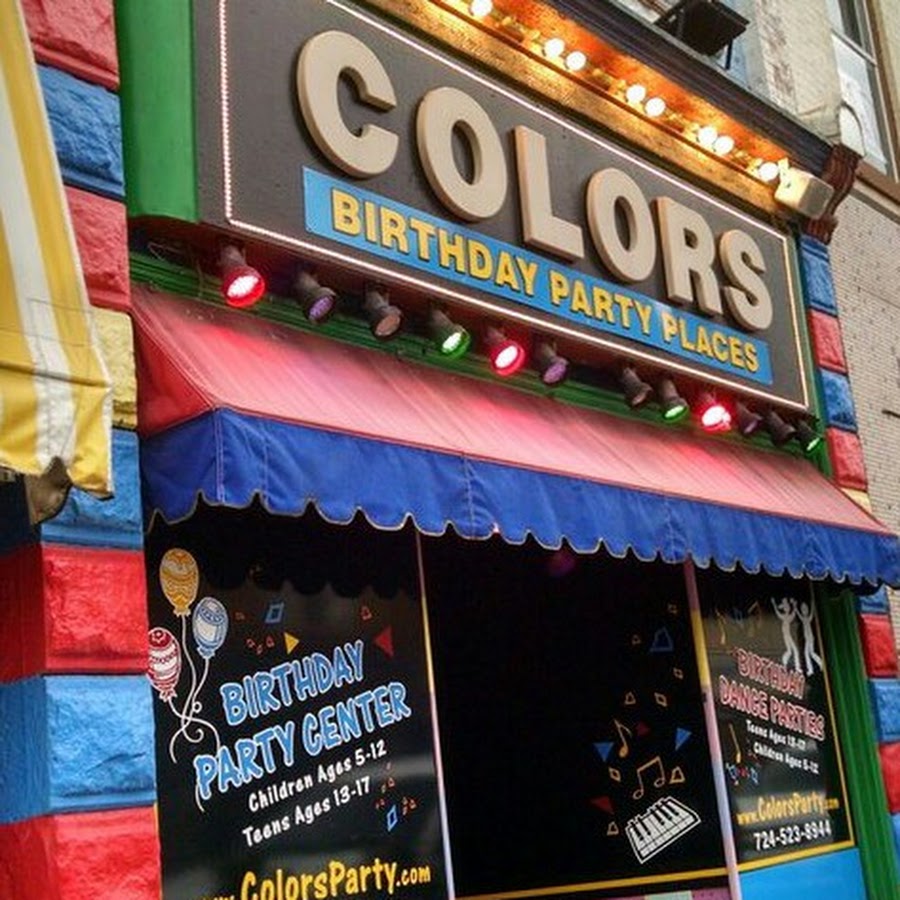 Colors Birthday Party Places