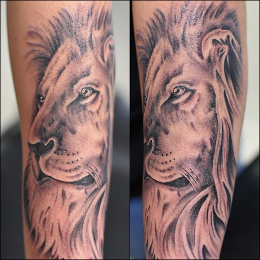 Explore men's tattoo ideas forearm, creative tattoo ideas in Sanford, available at Hudson & Company Tattoo Studio