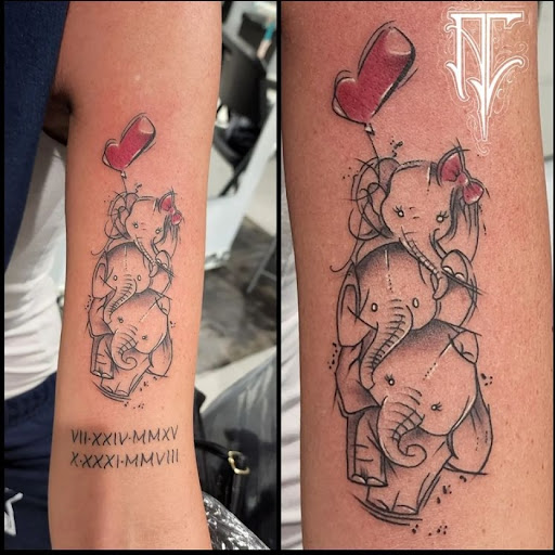Find time clock tattoo ideas for your next unique tattoo in Schaumburg at Atmosphere Tattoo Gallery - Schaumburg
