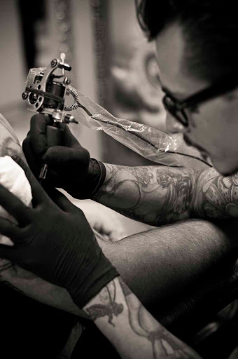 Explore half chest tattoo ideas, creative tattoo ideas in Tampa, available at Las Vegas Tattoo Co