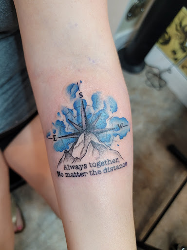 Explore alpha omega tattoo ideas, creative tattoo ideas in North Charleston, available at Breakthrough Tattoo