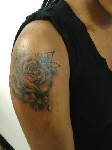 Explore cute witch tattoo ideas, creative tattoo ideas in Sherwood, available at Diamond State Tattoo Parlor