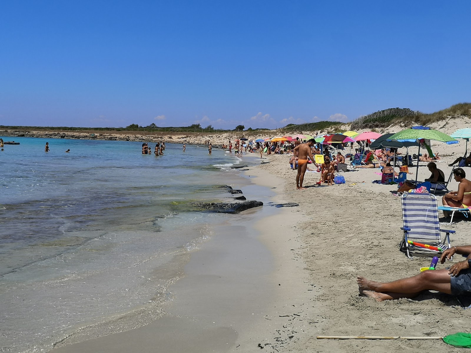 Foto von Spiaggia della Torretta mit reines blaues Oberfläche