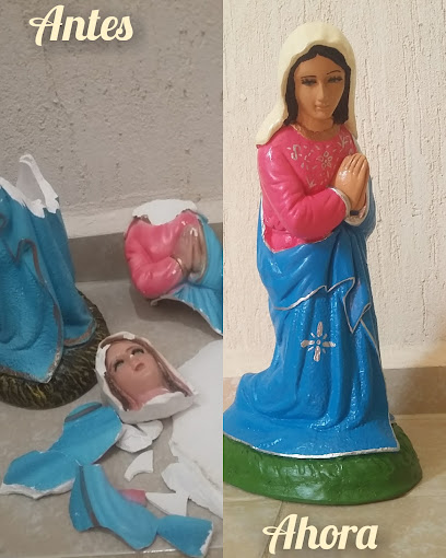 Taller 'FJA San Judas Tadeo' restauraciones de imágenes religiosas
