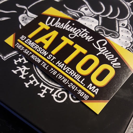 Tattoo Shop «Washington Square Tattoo», reviews and photos, 10 Emerson St, Haverhill, MA 01832, USA