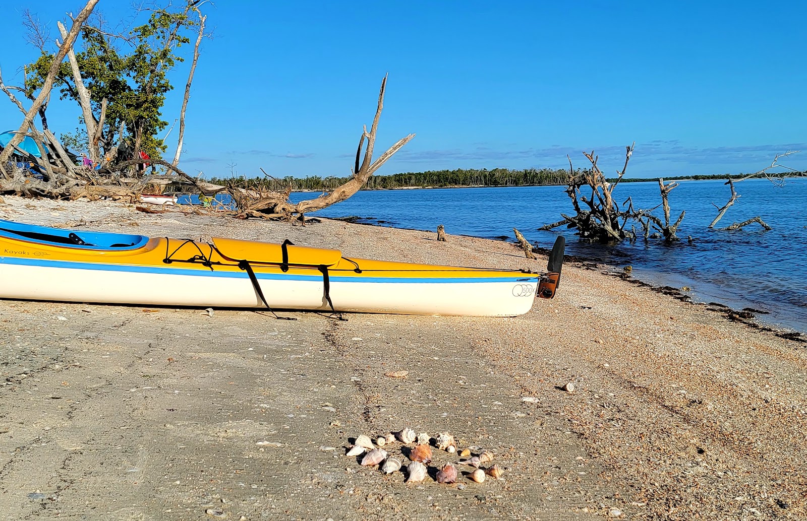 Foto de Camp Lulu Key com areia branca superfície