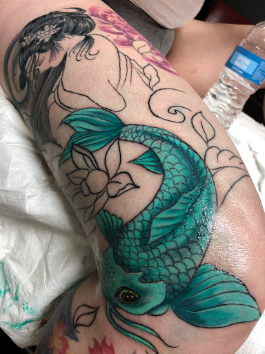 Explore catrina tattoo ideas, creative tattoo ideas in Albuquerque, available at Tattoosbyfrankieg