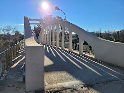 Pont de Chuslan sur la Cèze à Chusclan