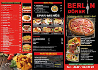 Menu / carte de Berlin Döner à Salzgitter
