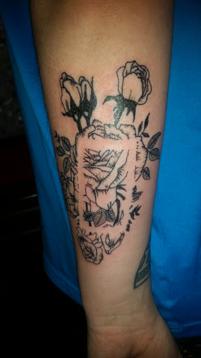 Explore tattoo ideas on forearm, creative tattoo ideas in Odessa, available at Little Dragon Tattoos Studio
