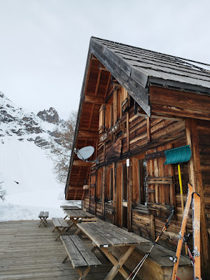 Refuge du chardonnet à Névache