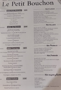 Menu / carte de Restaurant Le Petit Bouchon à Albi