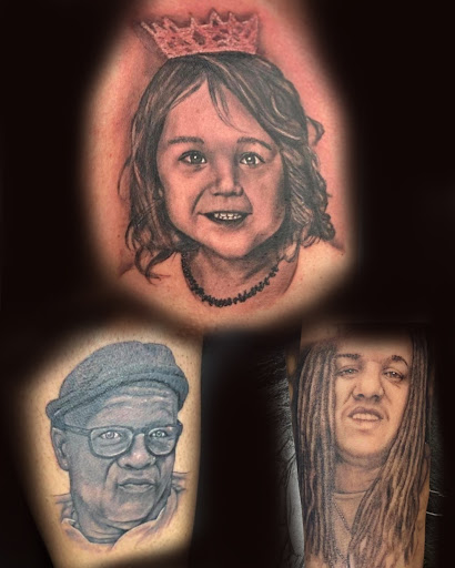 Explore opossum tattoo ideas, creative tattoo ideas in Bainbridge, available at Bainbridge Tattoo Company