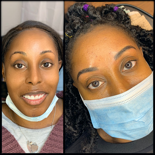 Explore flower tattoo sleeve ideas, creative tattoo ideas in Peoria Heights, available at BeautiFULL Brows By Jen Microblading - Permanent Makeup Wild Honey Beauty Studio