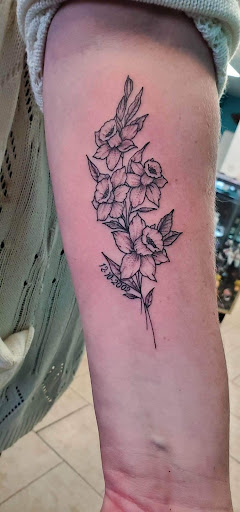 Explore little hand tattoo ideas, creative tattoo ideas in Scranton, available at Black Sheep Tattoo & Piercing Studio