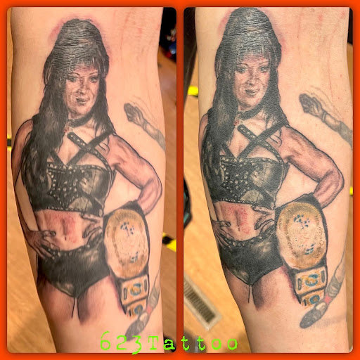 Explore music tattoo ideas for females, creative tattoo ideas in Watertown, available at 623 Tattoo