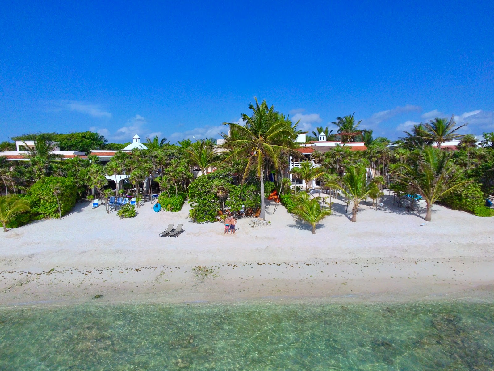 Foto af Playa Akumal II med turkis rent vand overflade