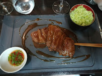 Steak du Restaurant gastronomique Restaurant Sens'O à Ville-en-Sallaz - n°14