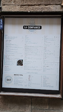 Restaurant La Confiance à Le Mont-Saint-Michel carte