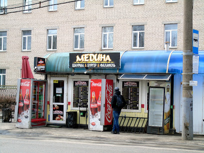 Medina - остановка Военкомат, Bahdan Chmiaĺnicki St 73, Gomel 246000, Belarus
