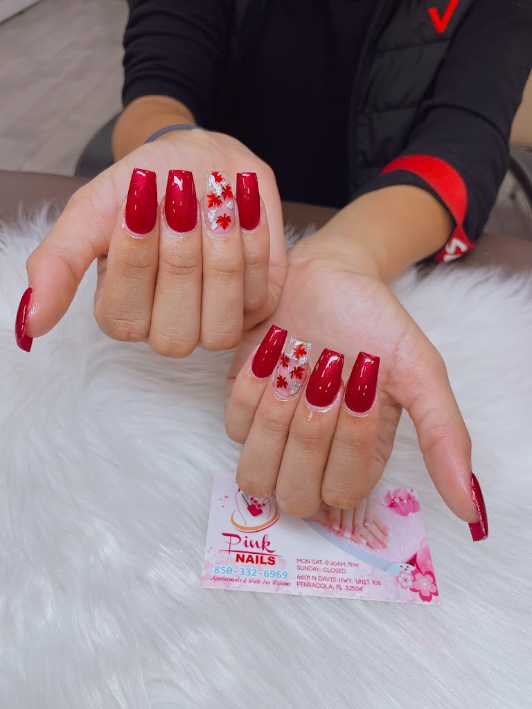 Pink Nails 32504