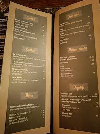 Restaurant A Confesse à Grenoble menu