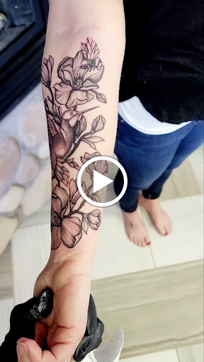 Explore tattoo ideas thigh, creative tattoo ideas in Molalla, available at Back40Tattoo