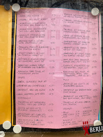 Menu / carte de Restaurant Auszeit à Berlin