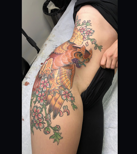 Explore wrist butterfly tattoo ideas, creative tattoo ideas in Los Angeles, available at Boartooth Tattoo