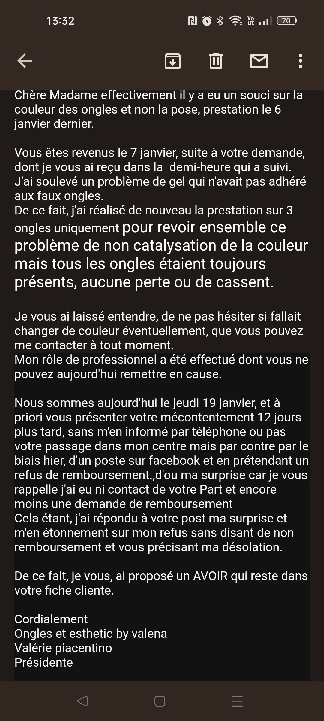 Photo n° 5 de l'avis de Mandy.d fait le 10/01/2023 à 19:12