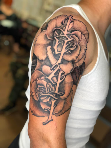 Explore garfield tattoo ideas, creative tattoo ideas in New Orleans, available at SwampWater Studio, LLc