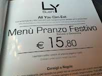 Sushi Ly à Castelletto sopra Ticino menu